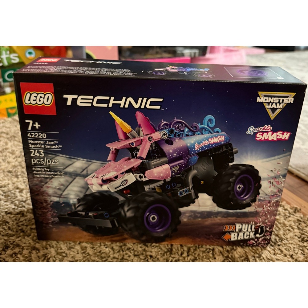 Lego Technic Monster Jam Sparkle Smash Building Set (NWT) 42220